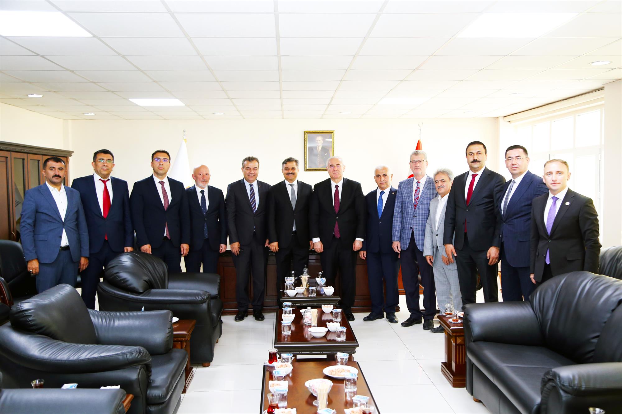 Üniversitemiz Kamu Denetçiliği Kurumu Heyetini Ağırladı