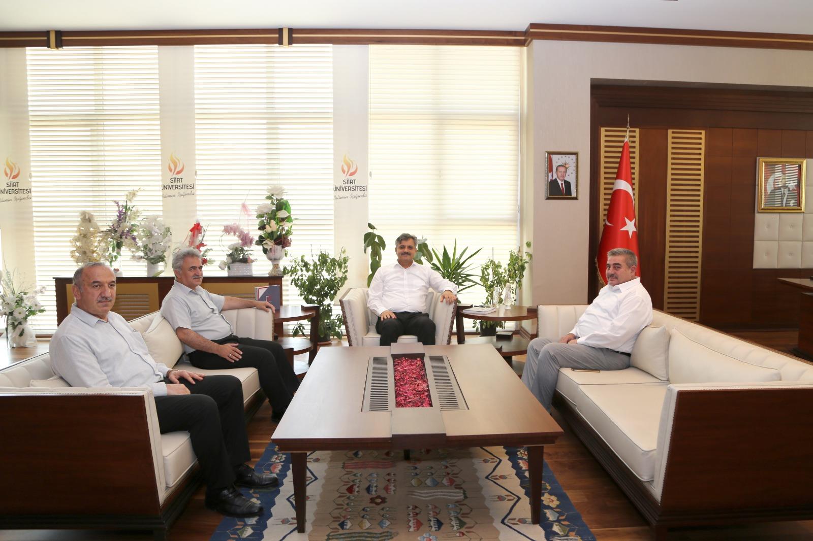 MHP İl Başkan Yardımcısı’ndan Rektörümüz Prof. Dr. Nihat Şındak’a Ziyaret