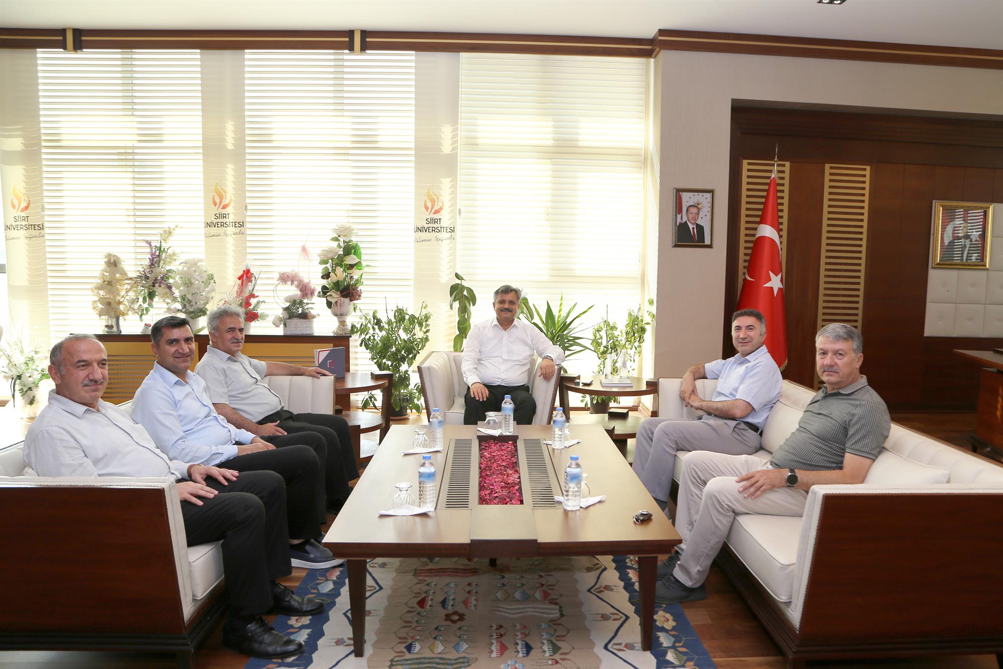 Batman Üniversitesi Rektörü Prof. Dr. İdris Demir’den Rektörümüz Prof. Dr. Nihat Şındak’a Ziyaret