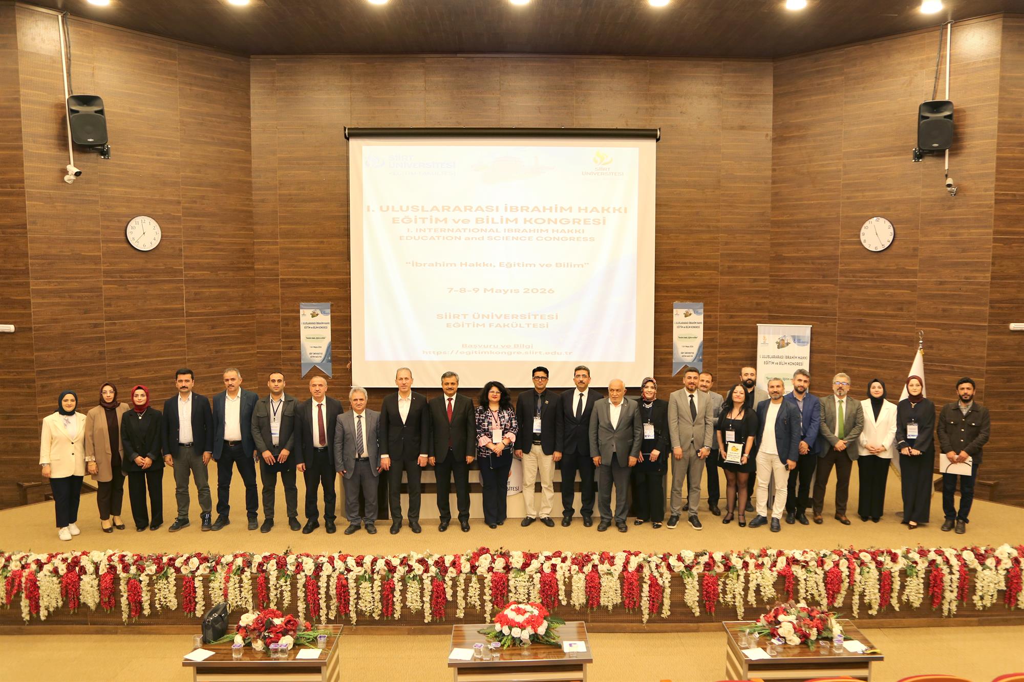 Üniversitemizde I. Uluslararası İbrahim Hakkı Eğitim ve Bilim Kongresi Başladı